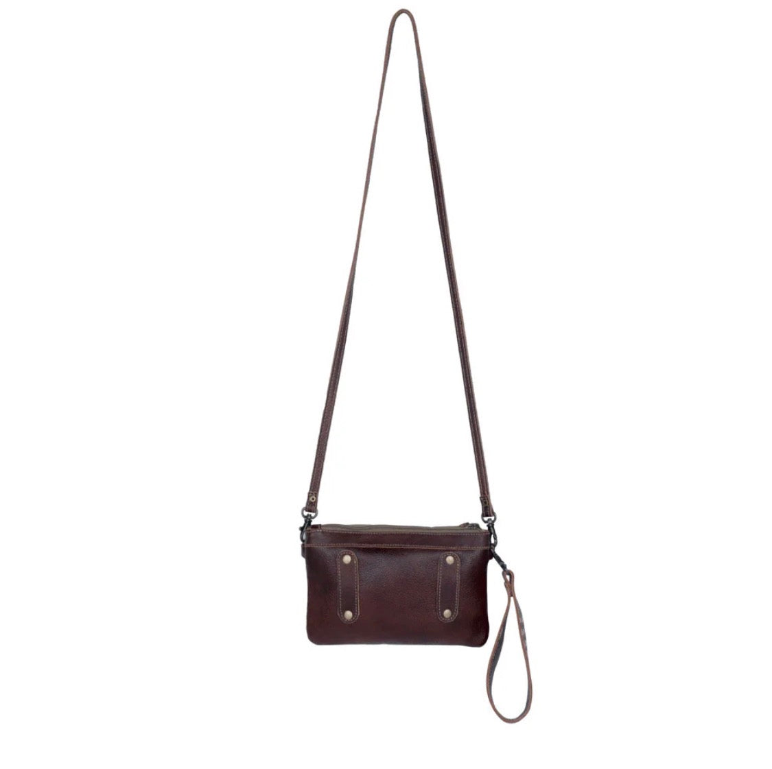 Streaks Delight Crossbody Wristlet Bag