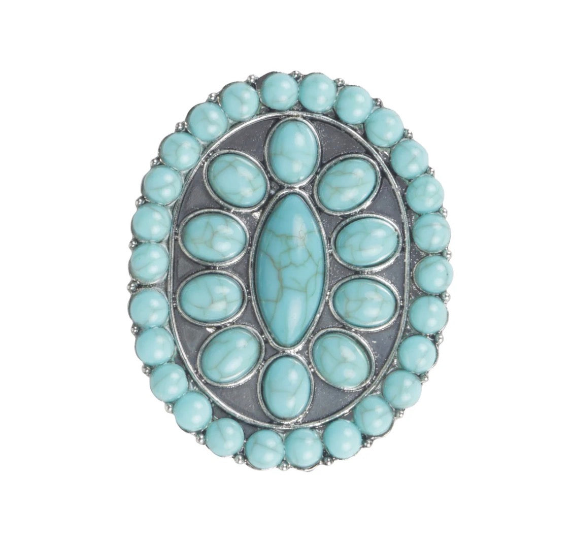 Blue Opals Phone Socket