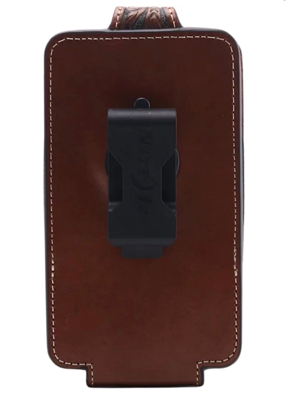 ARIAT Floral Buck Lace Leather Cell Phone Case Belt Clip