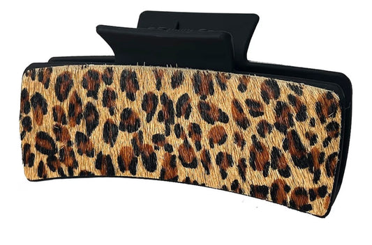 Animal Print Hair Clip