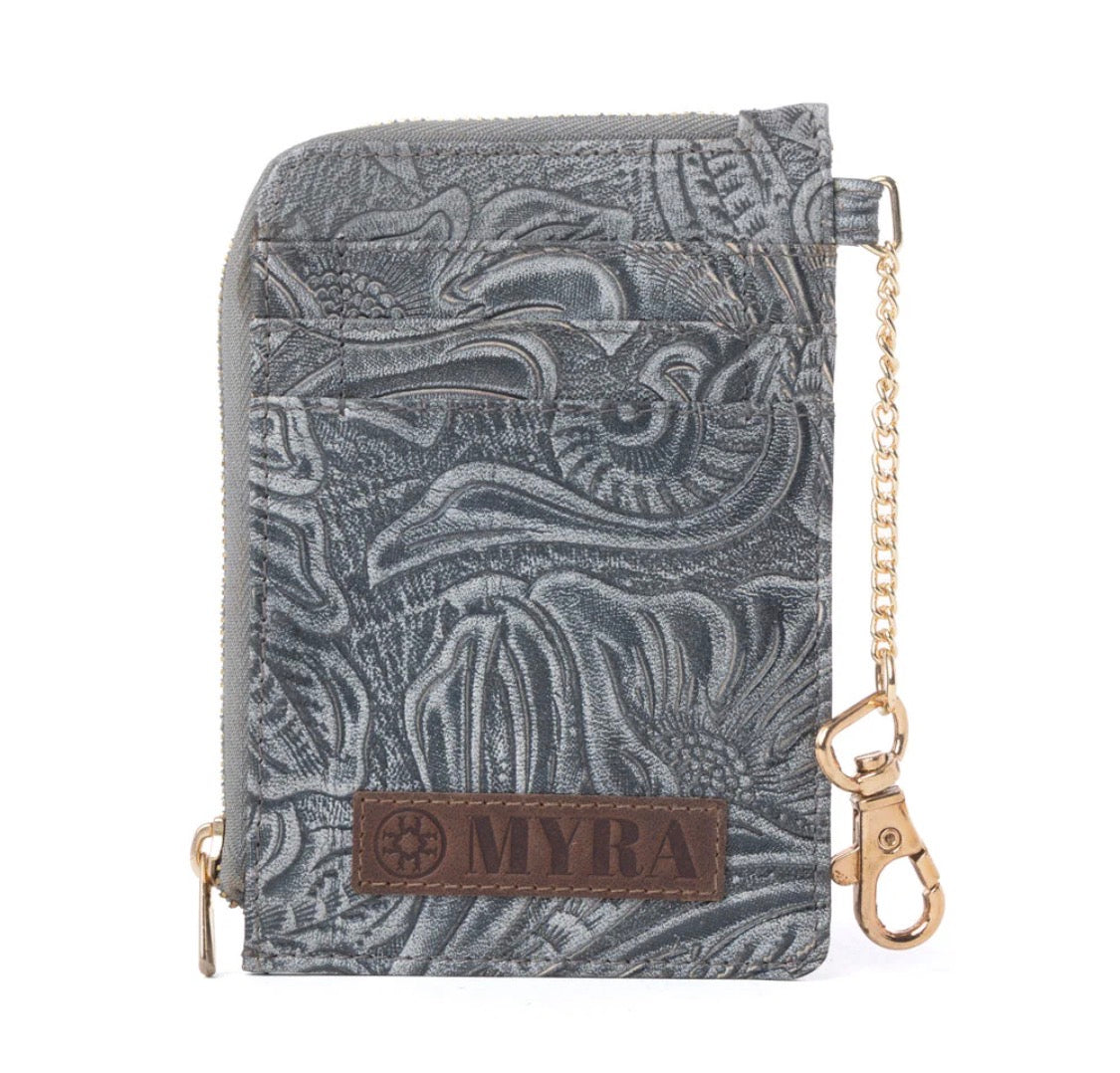 Summer Grove Embossed Leather Credit Card Holder Variant Collection