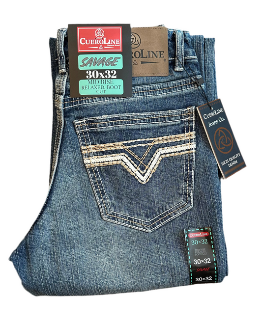 Men's Cuero Line Cincho Bootcut Jeans