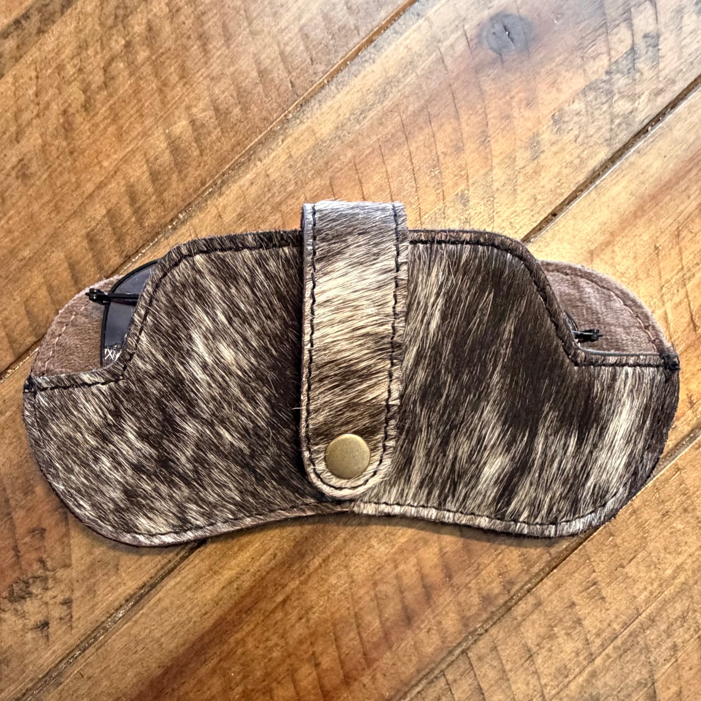 Hairon Cowhide Sunglass Case