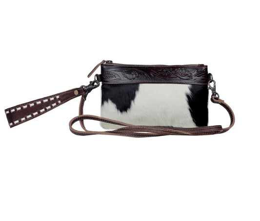 Specked Crossbody Wristlet