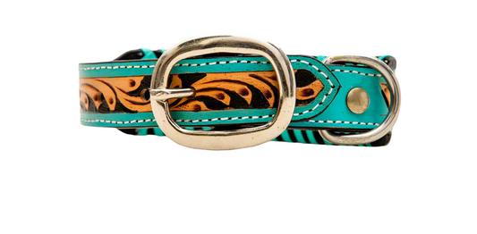 Acety Leather Dog Collar