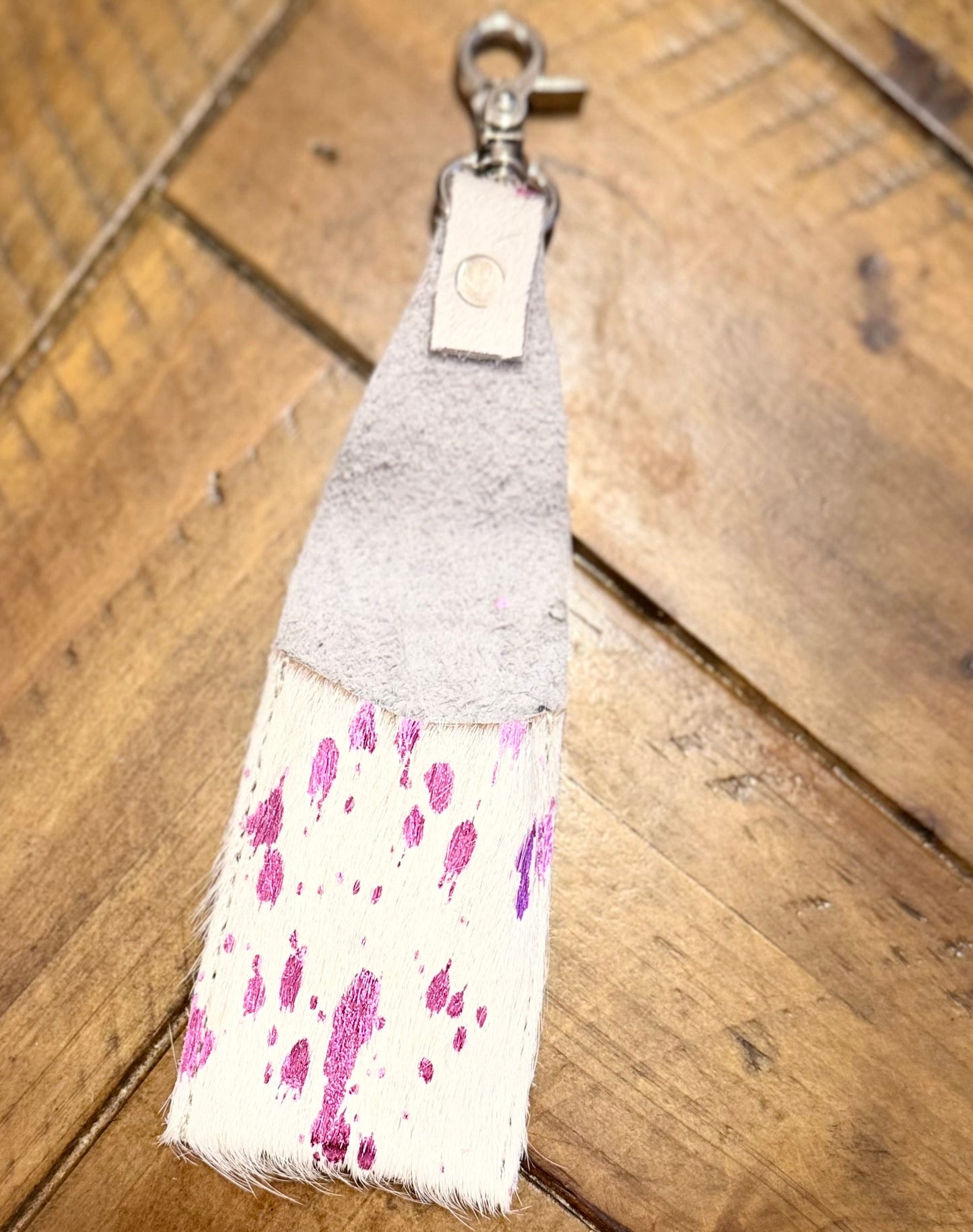 Cowhide Chapstick/ Lip-gloss Case Holder