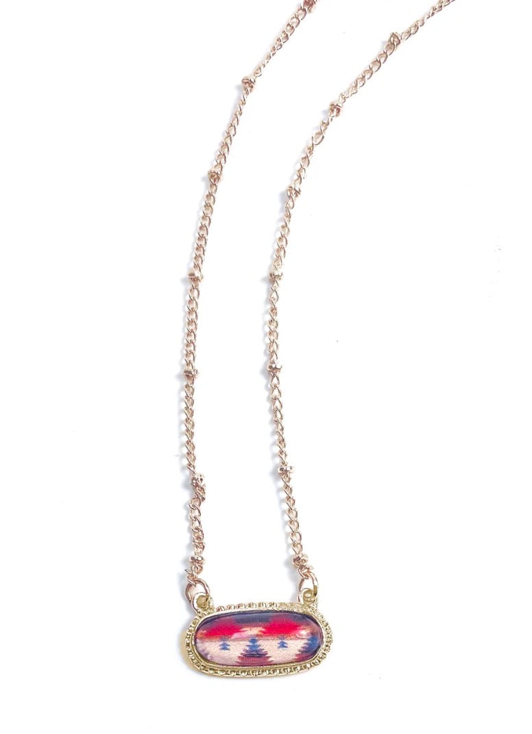 Girl’s Western Aztec Necklace