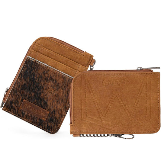 Wrangler Hairon Cardholder Keychain