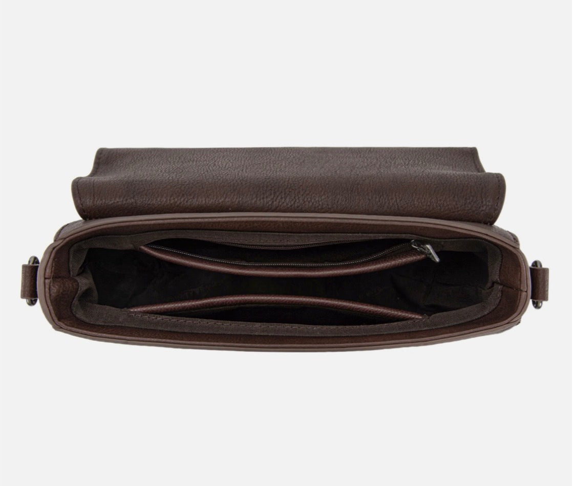 Genuine Cowhide Crossbody by Trinity Ranch