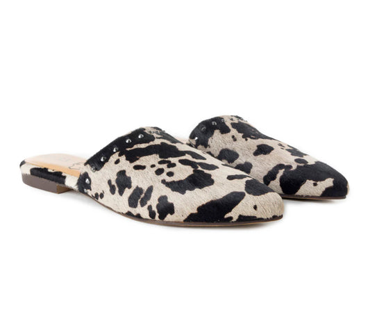 COWHIDE TINT SANDALS
