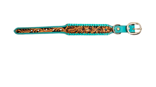 Acety Leather Dog Collar