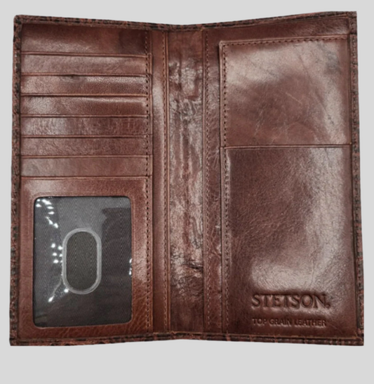MEN'S STETSON CROCODILE WALLET