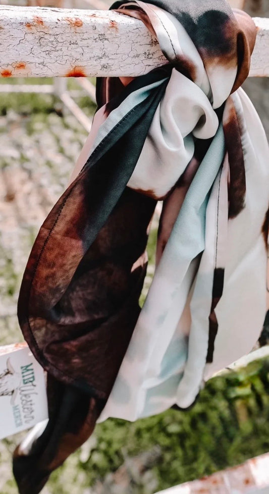 Wild rags Scarf-Cowprint