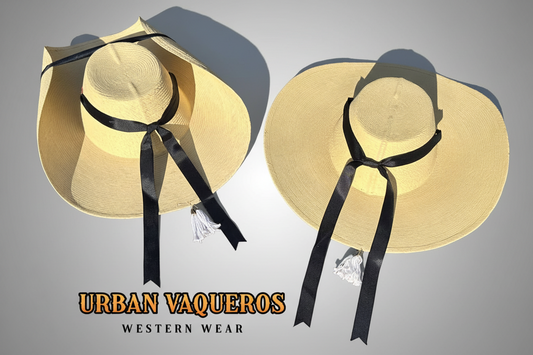 Sombrero Calentano-Urban Vaqueros Exclusive Edition Unisex-Black/Deep Pink/Red