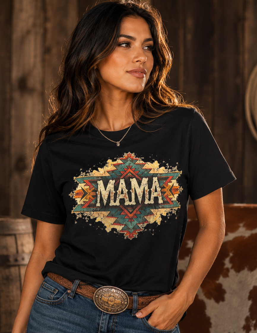 WESTERN MAMA TEE