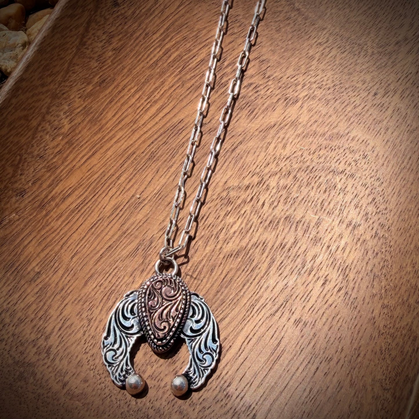 Western Squash Blossom Necklace