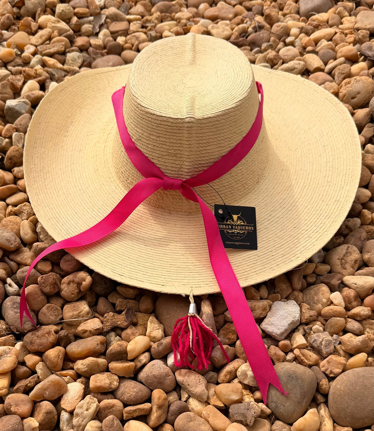 Kids Sombrero Calentano-Urban Vaqueros Exclusive Edition Unisex-Black/Deep Pink/Red
