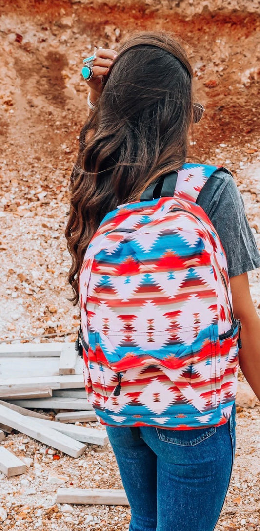 Western Aztec Backpack