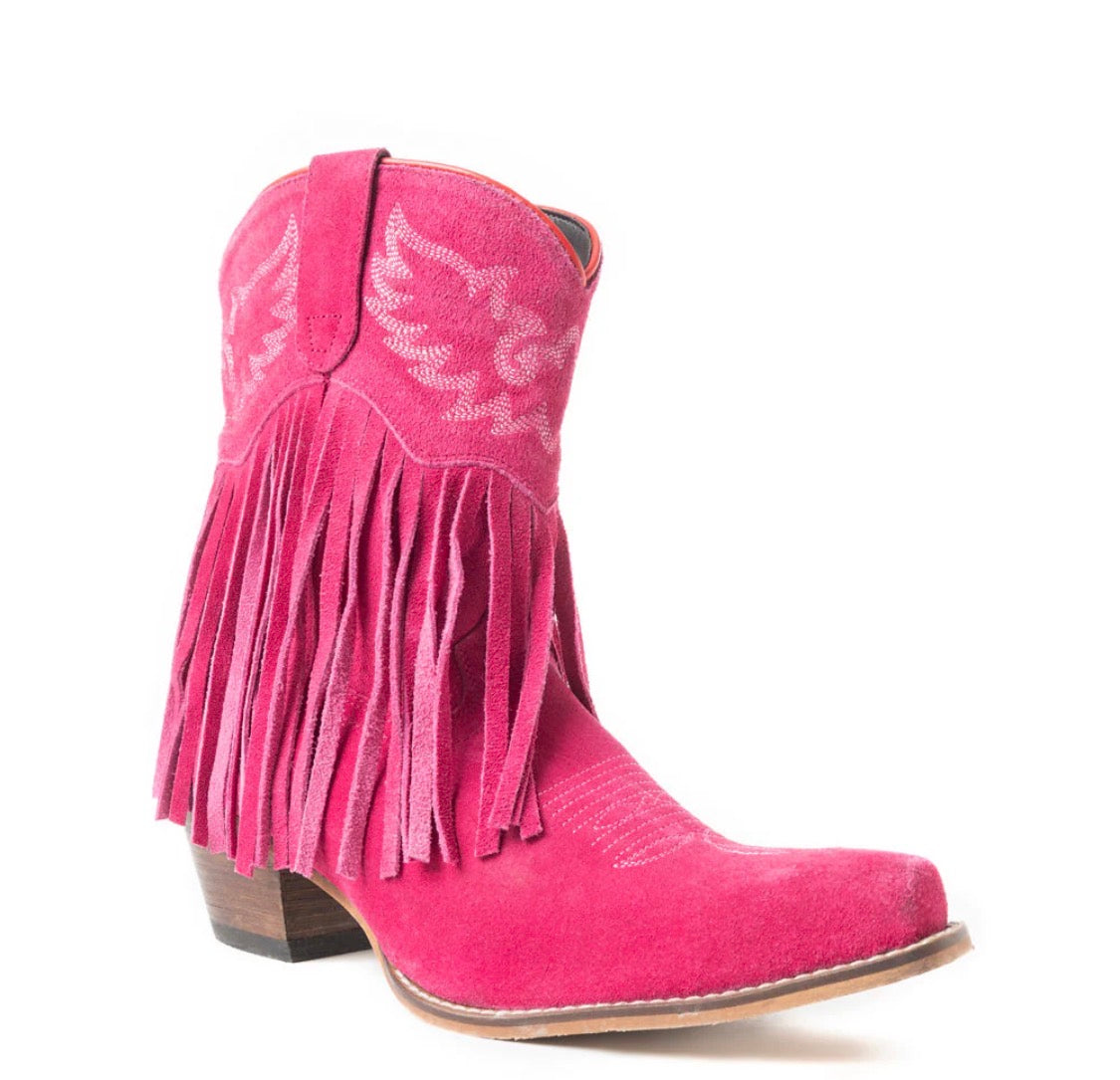 Rodeo Ride Booties-Pink
