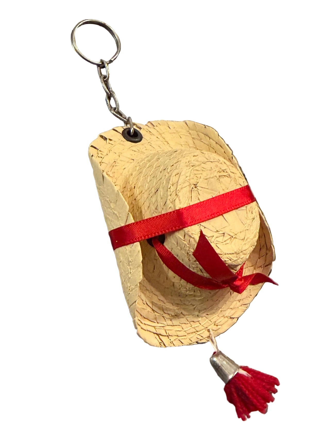 3.94” Sombrero Calentano Tierra Caliente Llavero-Mexican Hat Keychain