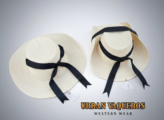 Kids Sombrero Calentano-Urban Vaqueros Exclusive Edition Unisex-Black/Deep Pink/Red