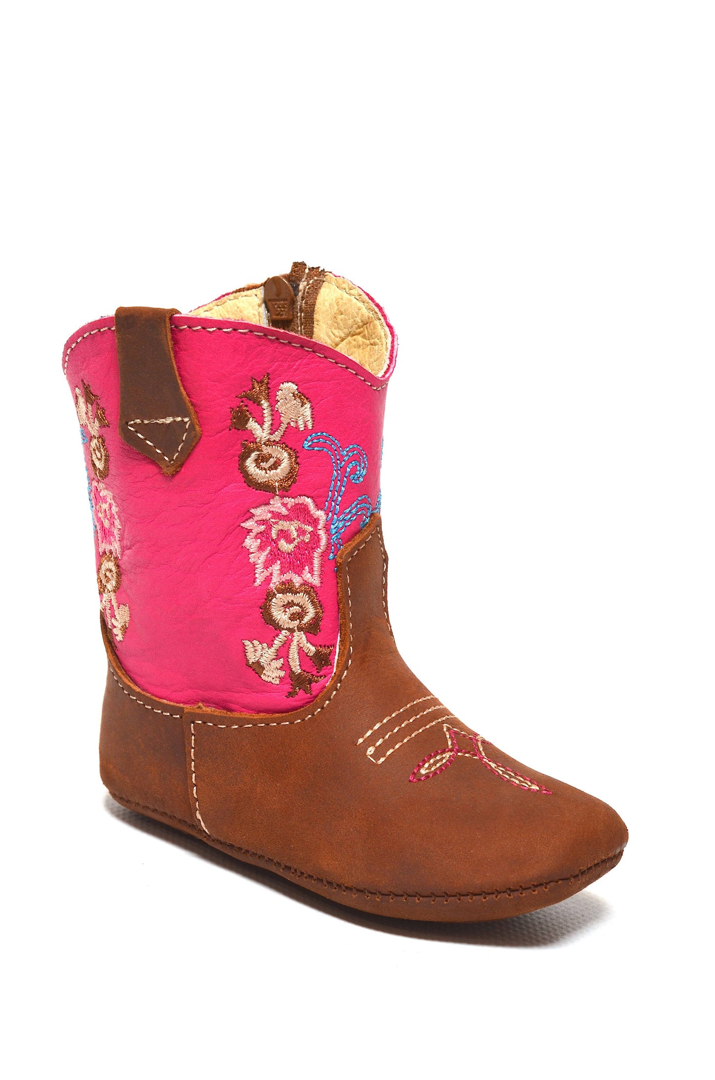 INFANT SOFT BABY BOOTIES-FUCHSIA
