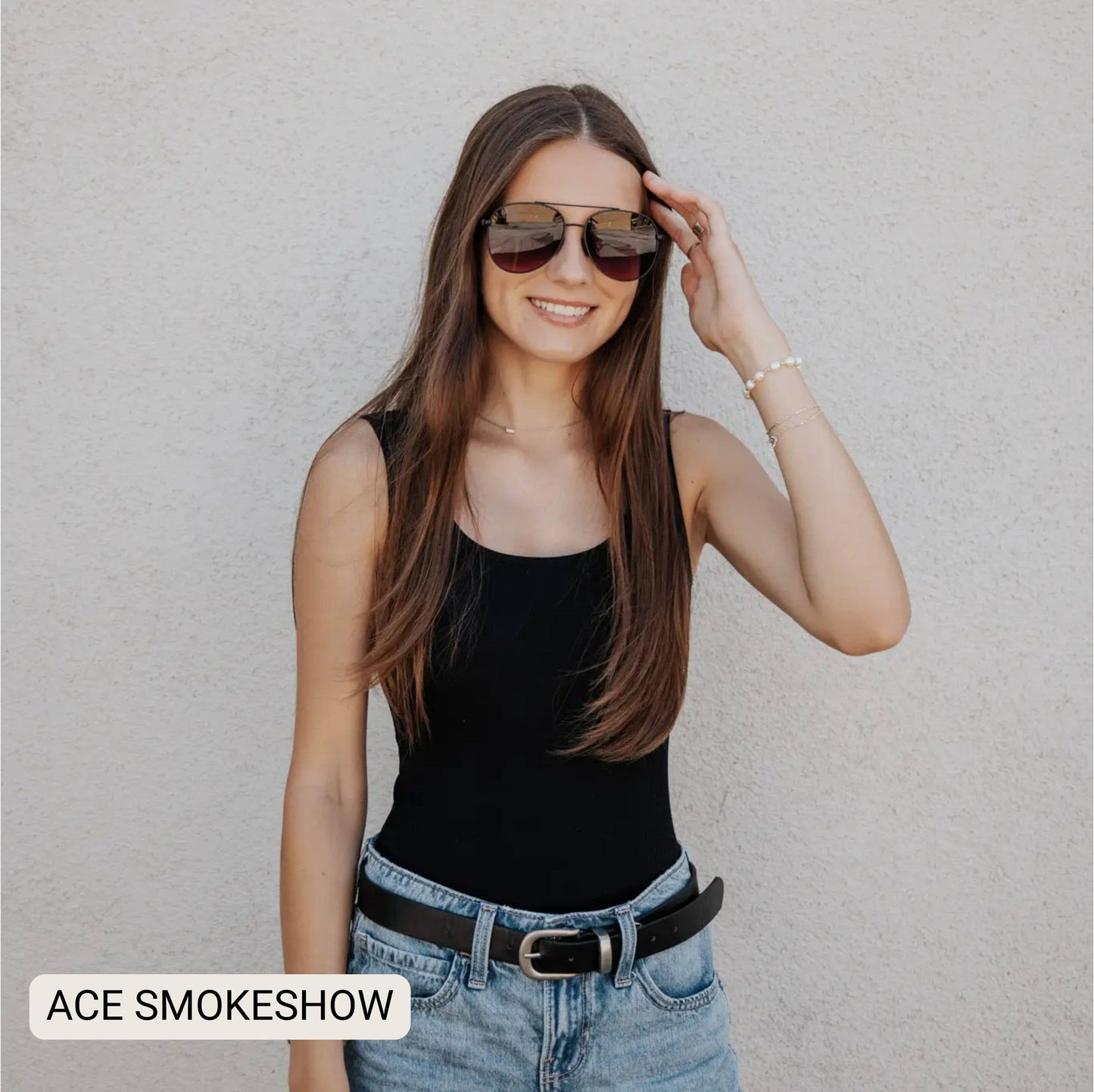 ACE-Unisex Aviator Polarized Sunglasses