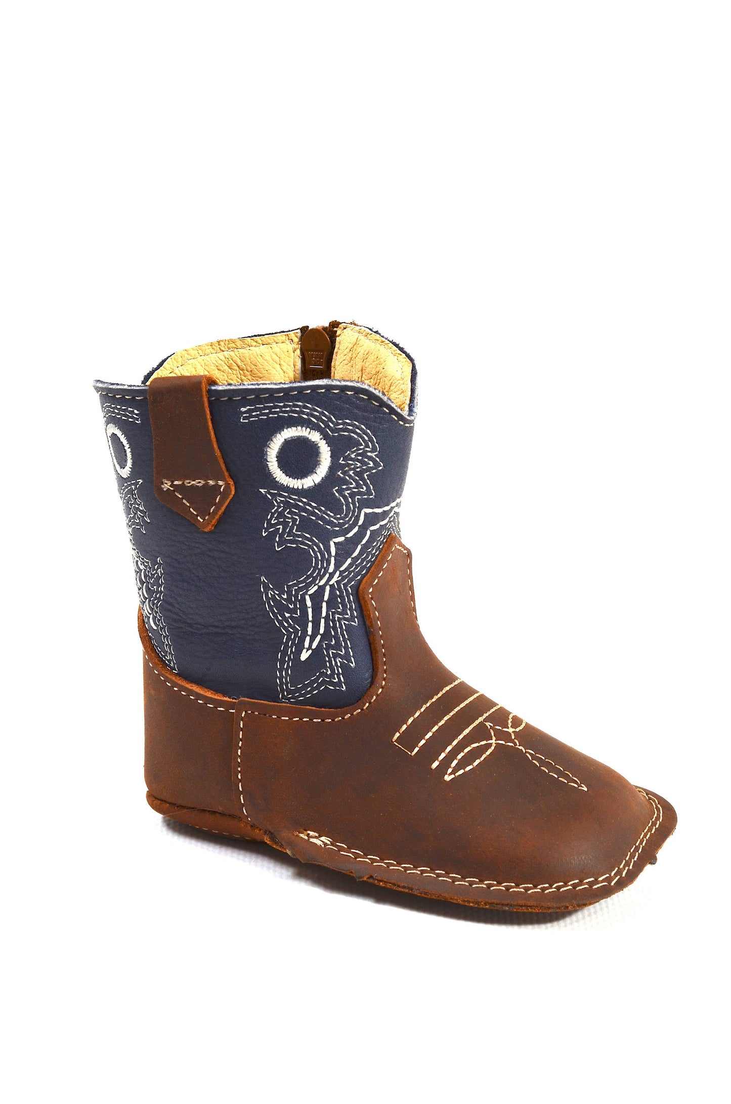 INFANT SOFT BABY BOOTIES-BLUE