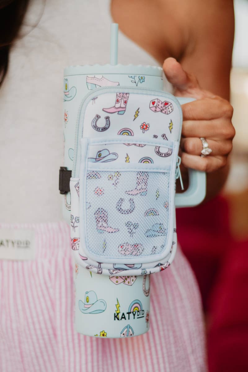 Lucky Girl Western Tumbler Pouches